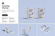 Food Bag Mockup, a Packaging Mockup by seulangagraphic (Thumbnail 1 of 5)