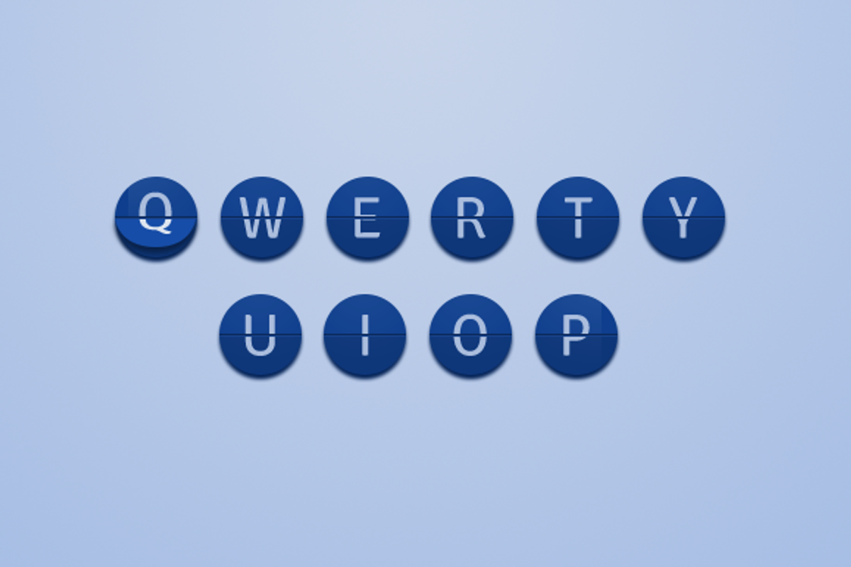 Flip Letters and Numbers