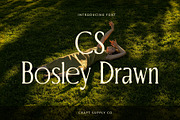 CS Bosley Drawn, a Serif Font by Craft Supply Co. (Thumbnail 1 of 8)