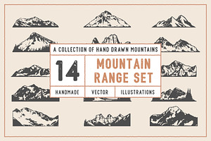 Mountain Range Set | Illustrations