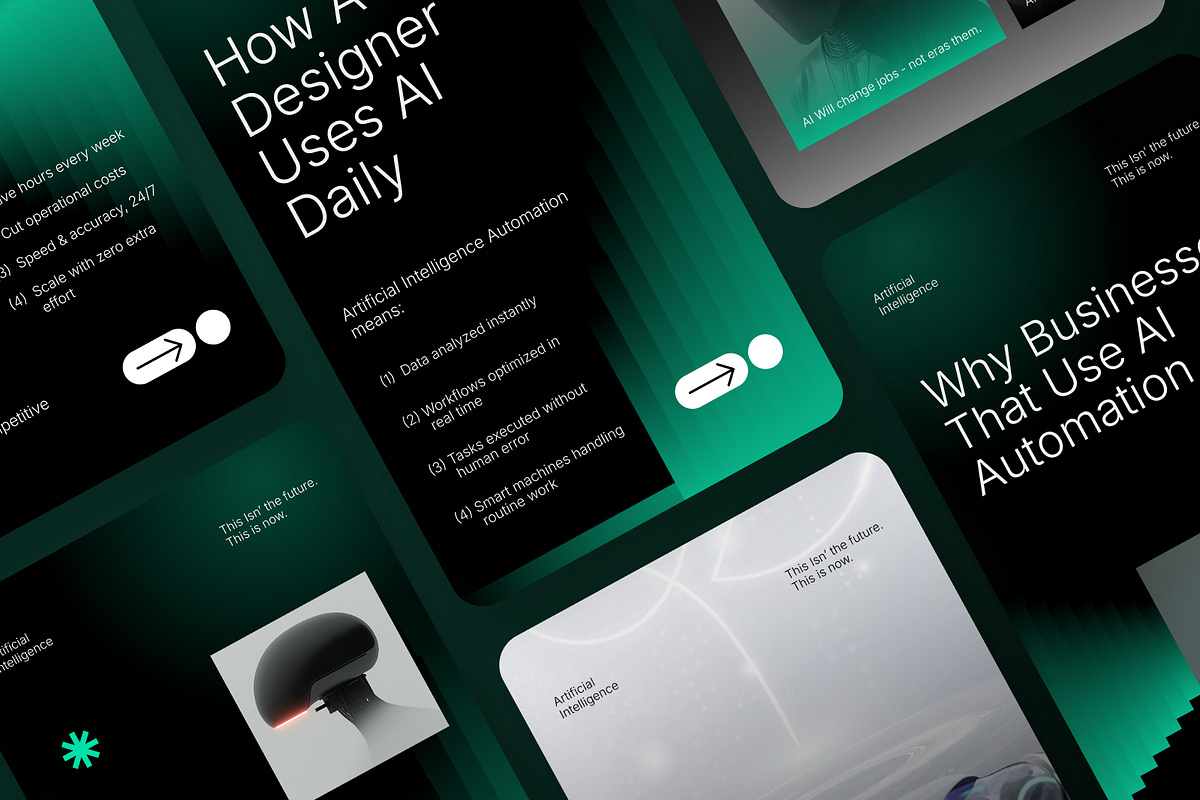 Artificial Intelligence Automation, a Social Media Template by Annora Studio (Photo 2 of 6)