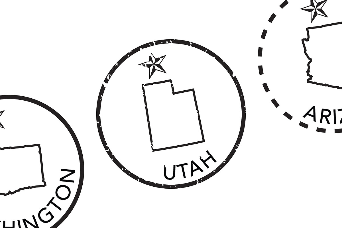 USA State Badges, an Icon by Ewing Design Co. (Photo 4 of 5)