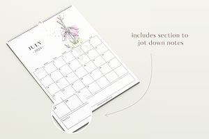 2024 Printable Calendar - Fynbos Art