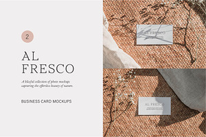Business Card Photo Mockup Bundle