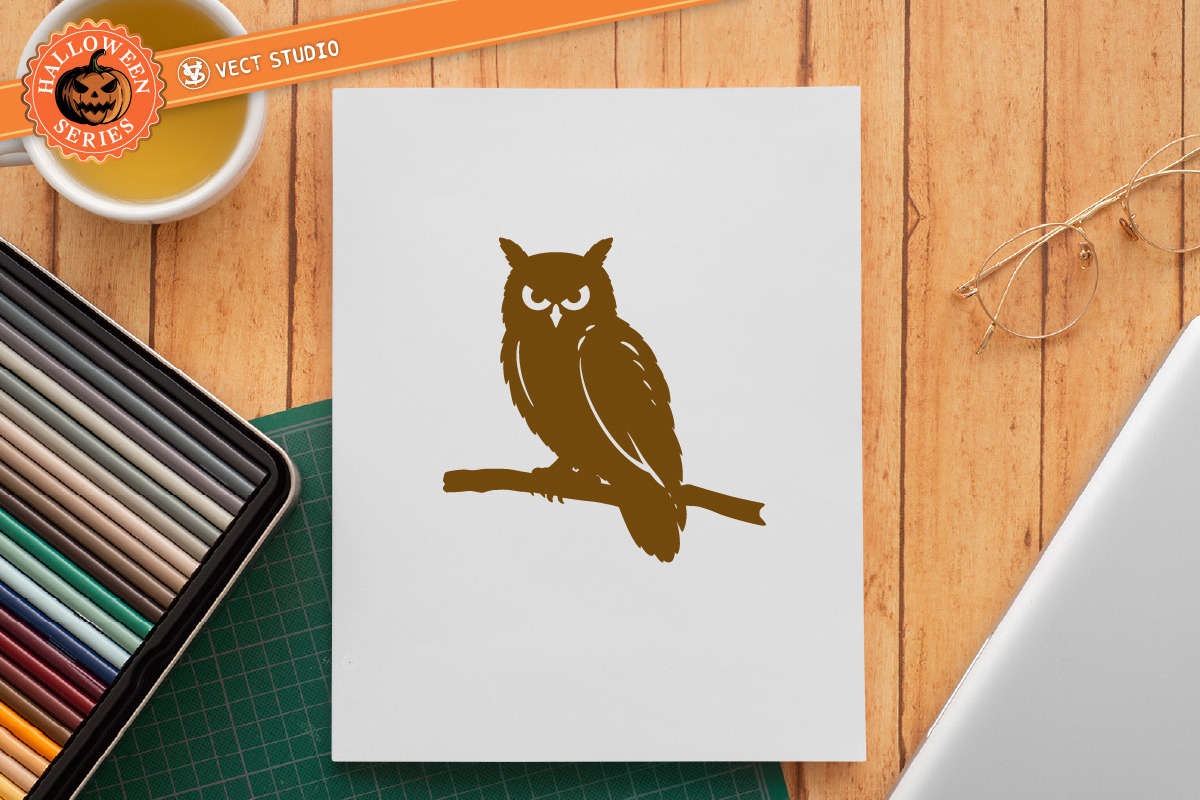 13 Spooky Animals Stamp Brushes, a Brush Add-On by vectstudio (Photo 7 of 10)