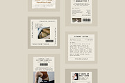 Creative Receipt Social Media Pack, a Social Media Template by September 5th (Thumbnail 10 of 19)
