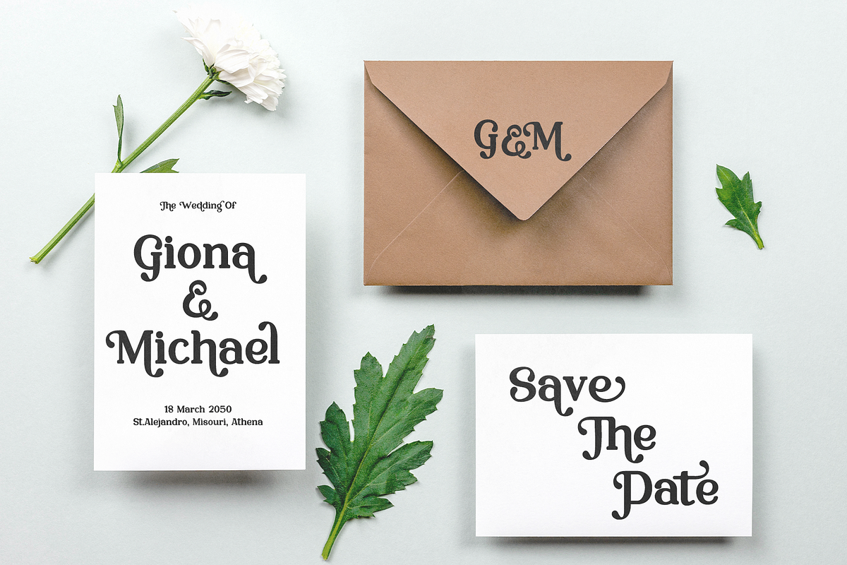 Minagi Bristone | Modern Serif Font, a Serif Font by BearyType Studio (Photo 7 of 9)