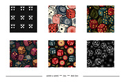 Dice Retro Art Style Patterns, a Pattern Graphic by karenfoleyphoto (Thumbnail 4 of 10)