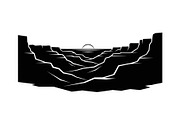 Minimal Desert Mesa Silhouettes, a Graphic by musafir_fashion (Thumbnail 5 of 13)