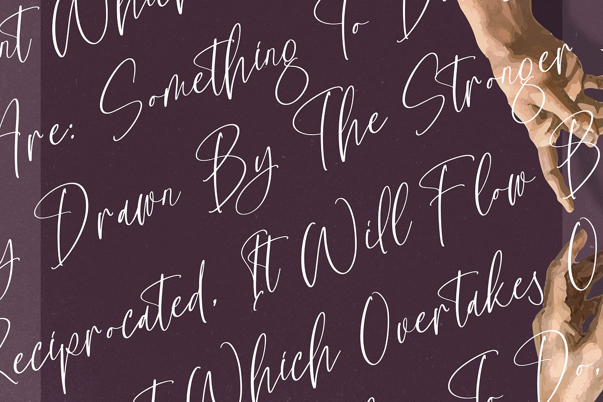 Silentone Barcelona Modern Script, a Script Font by Letterena Studios Script (Photo 11 of 15)