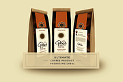 THE ULTIMATE PRODUCT PACKAGE LABEL, a Merchandise Mockup by Vova (Thumbnail 3 of 6)