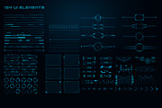 Sci Fi UI Elements, an Object Illustration by Olga Ryzychenko (Thumbnail 2 of 7)