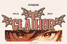 Glathor - Decorative Font