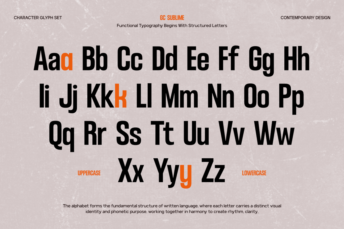 GC Sublime - Modern Condensed Sans, a Sans Serif Font by Glyphonic (Photo 2 of 15)