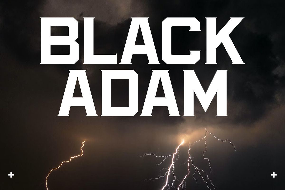 Thunder Squad DIsplay Typeface Font, a Sans Serif Font by Storytype Studio (Photo 5 of 15)