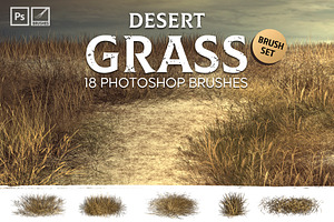Dynamic Desert Grass Brushes, a Brush Add-On by Mohamed Saber