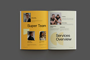 Yellow Modern Company Profile, a Brochure Template by Neermana (Thumbnail 6 of 11)