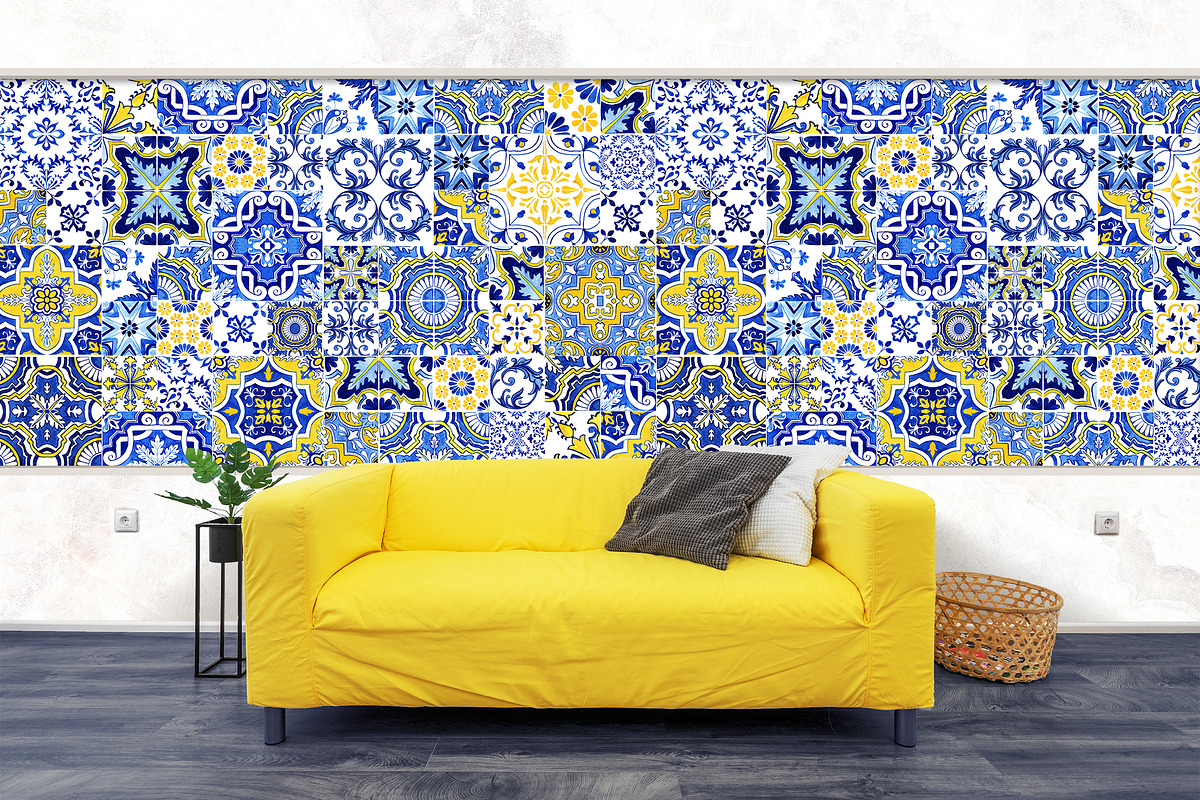 Portuguese Azulejos Tiles & Patterns, a Pattern Graphic by ilonitta (Photo 11 of 17)