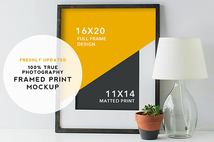 Artist Series Framed Print Mockup #1