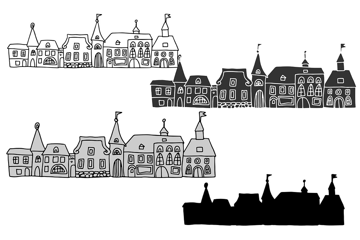 Festive Winter Town, a Graphic by Tanna.ART (Photo 13 of 19)
