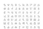 Bathroom Linear Icon Set, an Outline Icon by Prosymbols (Thumbnail 5 of 5)