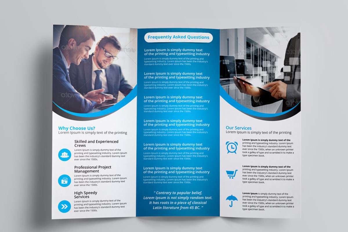 Trifold Brochure, a Brochure Template by RQ Designs (Photo 3 of 7)
