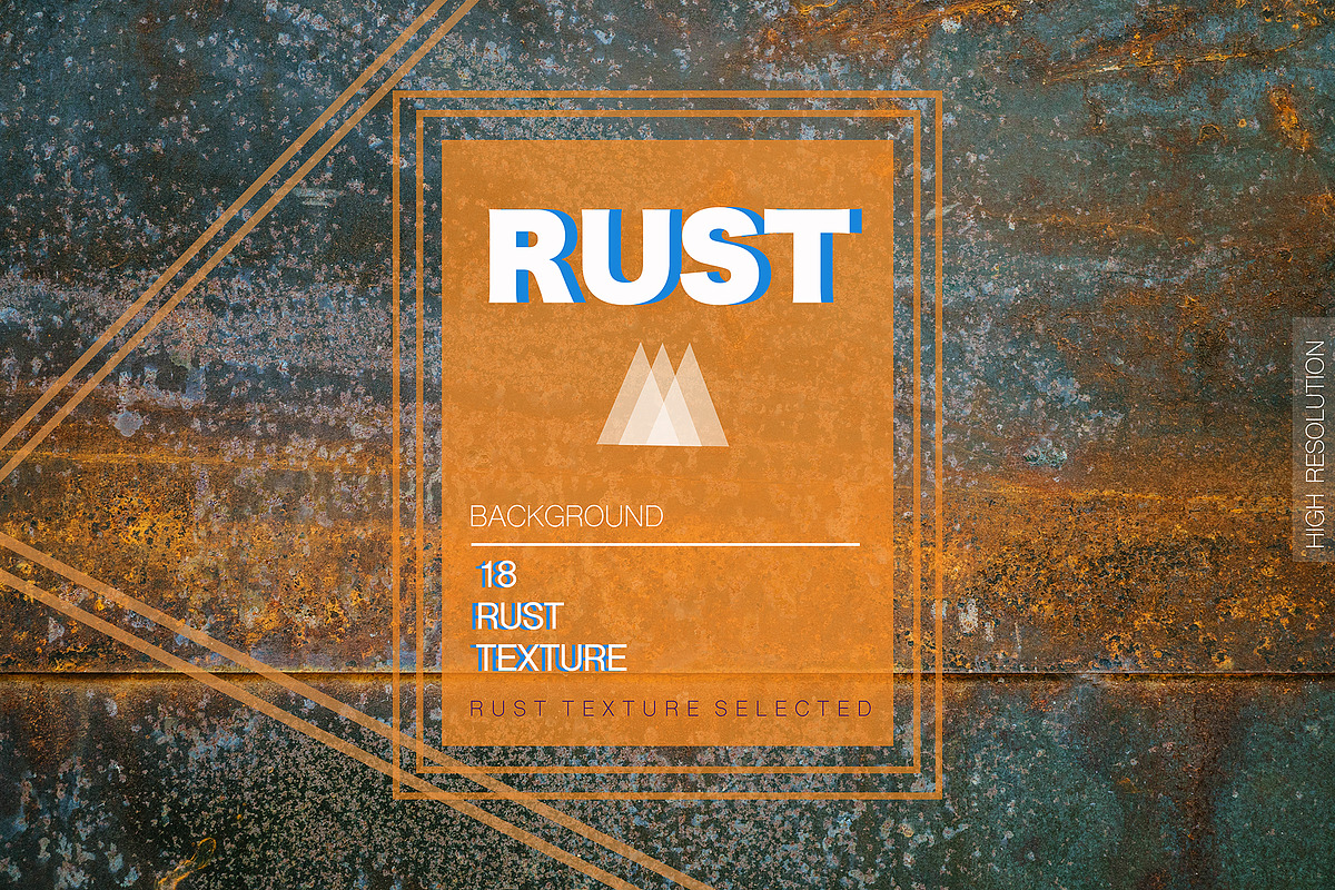 18 Rust texture background 2, a Texture Graphic by photo3idea