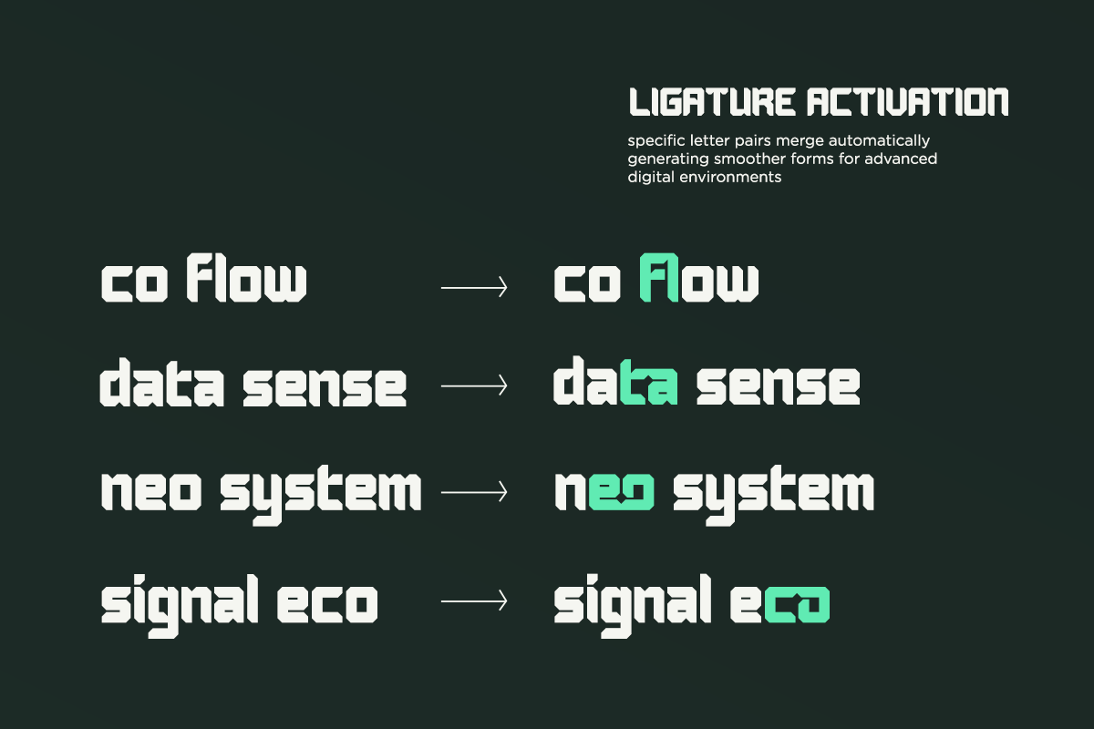 Forzon - Futuristic Display Typeface, a Sans Serif Font by Say Studio (Photo 13 of 15)