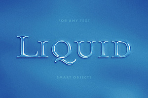 Aquatic Text Effect