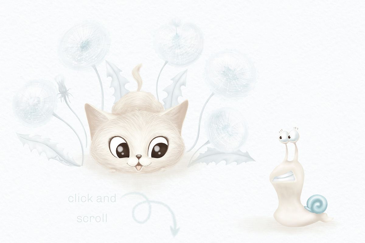 Fluffy, Funny, Cute, a Decorative Illustration by MeadowFox (Photo 8 of 8)