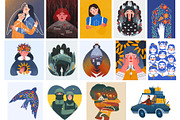Stand with Ukraine. Illustrations, a Person Illustration by Renberrry.Store (Thumbnail 9 of 9)