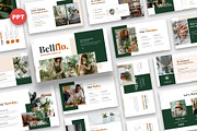 Bellflo - Botanical Powerpoint, a Presentation Template by Fit-tee (Thumbnail 1 of 6)