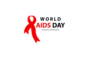 World Aids Day, Aids Ribbon Logo, a Branding & Logo Template by Maylianaw28