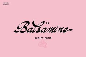 ED Balsamine Script Font