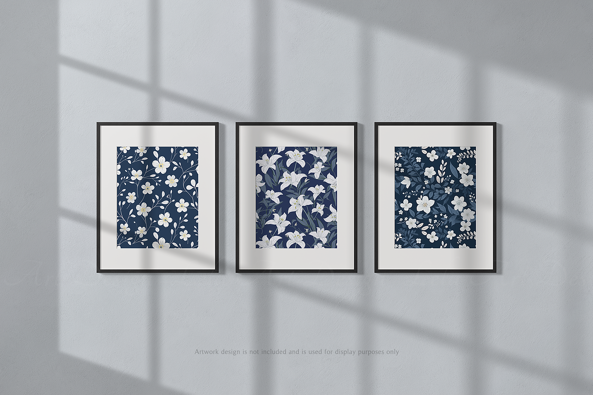 4x5 Portrait, 3 Frame Mockup, a Household Mockup by Lelu Art Design (Photo 3 of 11)