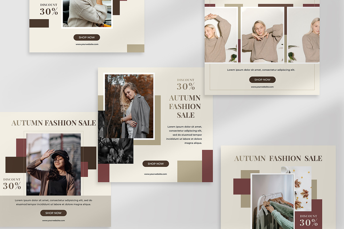 Alisha - Instagram Post Template, a Social Media Template by MuSan (Photo 2 of 4)
