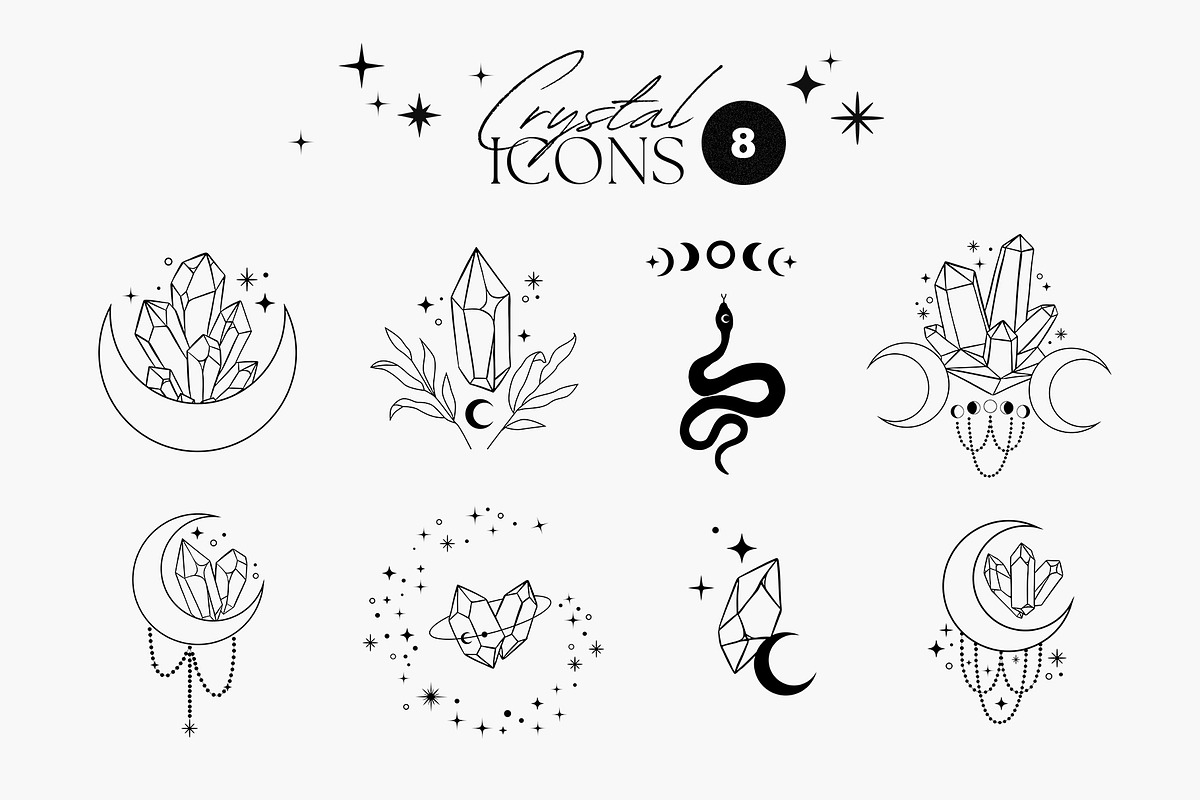 Celestial Cosmic Collection, an Object Illustration by NassyArt (Photo 15 of 16)