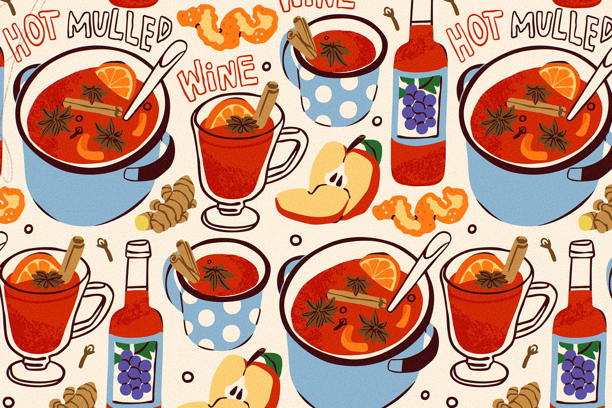 Hot Mulled Wine, a Food Illustration by Twisted Tail (Photo 2 of 6)