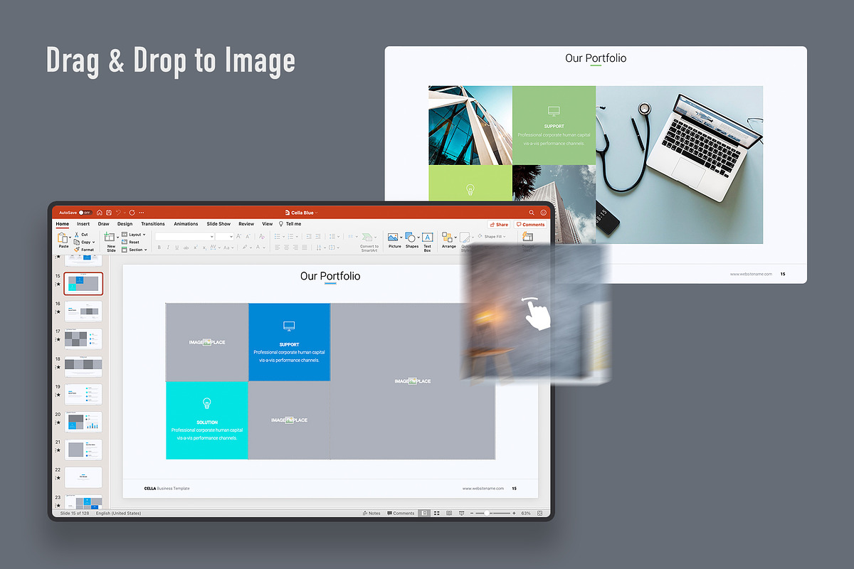Cella - Business Clean Template, a Presentation Template by UDEA Store (Photo 5 of 19)