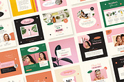 Beauty Instagram Templates, a Social Media Template by Vynetta (Thumbnail 6 of 7)
