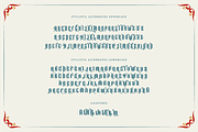 Yellost Font, a Blackletter Font by creativemedialab (Thumbnail 8 of 8)