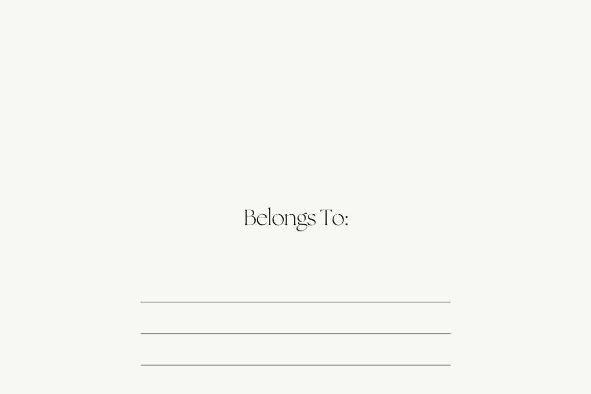 Household Planner, a Stationery Template by Brand Your Biz Co. (Photo 4 of 11)