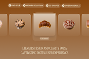 3D Bakery Illustration, an Object Graphic by Illustrava (Thumbnail 6 of 7)