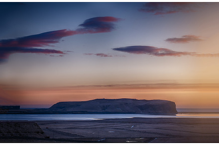 Photo of a beautiful sunset over a, a Nature Photo by ArtOfPhotos photo store
