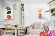 Sweet Donuts+Seamless Patterns, a Decorative Illustration by Usis (Thumbnail 5 of 7)
