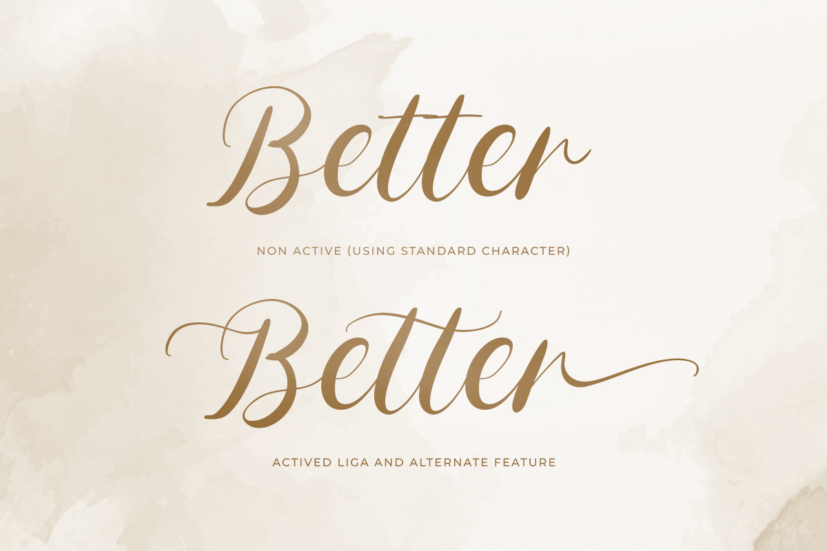 Wedding Trope - Romantic Script, a Script Font by Sarid Ezra (Photo 8 of 10)