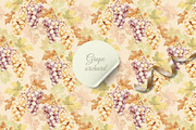 GRAPE ORCHARD - Seamless Pattern, a Pattern Graphic by Debby Blooms (Thumbnail 1 of 5)
