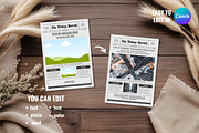 Vintage Newspaper Template, a Magazine Template by ZoloDesignHub (Thumbnail 3 of 8)