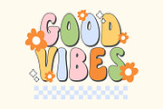 Dreamy Sunday - Groovy Retro Font, a Handwritten Font by Keithzo (Thumbnail 3 of 8)
