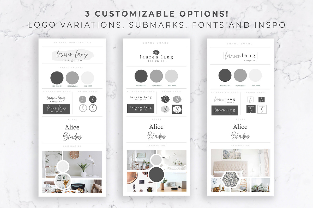 Brand Board Templates | Canva, a Presentation Template by Thirty One Palms Studio (Photo 2 of 5)